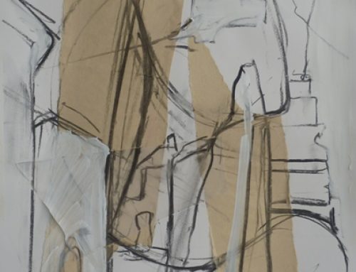 Untitled (drawing & collage on paper – St Ives 2)